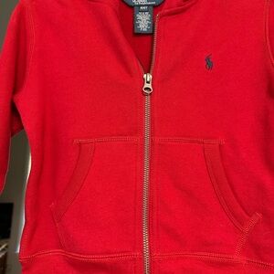Ralph Lauren Vibrant Red Hoodie